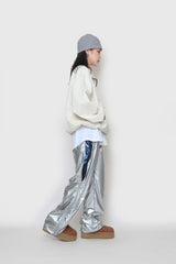 メタルサイドジッパーパンツ / metal side zipper pants