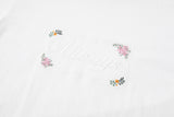 オールウェイズ刺繍Tシャツ / ALWAYS EMBROIDERED T-SHIRT(WHITE)
