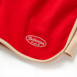 COLOR BLOCK JERSEY SHORTS_RED (6580853801078)