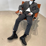 ハウンドチェックツイードジャケット/[Unisex] Hound Check Tweed Jacket (3 colors)