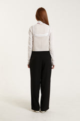 シアーポーラーTシャツ/SHEER POLA T.SHIRT