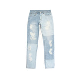 Denim By Denimy Destroyed Jean - Sky Blue (6674882396278)