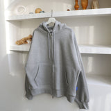 ASCLO Double BR Hood Zip Up (5color) (6691050586230)