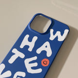 ワットエバーケースデザインアイフォンケース / Whatever case design iPhone case