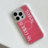 マイカラーケース / My Color Case (Pink Jelly Hard)