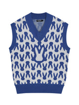 MOON BUNNY MONOGRAM VEST ULTRAMARINE (6586529742966)
