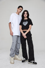 クロームハートクロップTシャツ