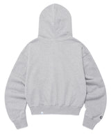 W VARSITY ZIP UP HOODIE GREY(CV2DFFM481A)