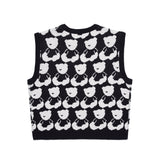 ベアニットベスト / AQO BEAR KNIT VEST (4564988625014)