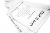 GODISDOPE HOODIE WHITE (6635102011510)