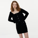 Minimal Set-up Shirt [Black] (6592379453558)