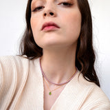 Rose pearl necklace (6655531745398)
