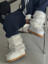 Patrimming Snow Cold Weather Door Boots