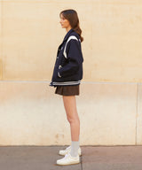 バーシティスタジャン/RCH varsity stadium Jacket navy