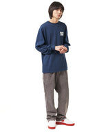 コンビスクエアロングスリーブTシャツ / COMBI SQUARE LS TEE (4570076119158)