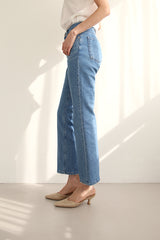 セミブーツカットデニムパンツ/FF-36 / SEMI BOOTSCUT DENIM PANTS