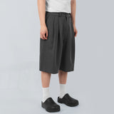 ピンタックハーフスラックス / Pintuck Half Slacks