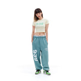 939 LOGO CROP TOP (LEMON)