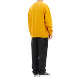 カーブドロゴスウェットシャツ / CURVED LOGO SWEATSHIRT