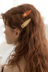 パーリーマーブルミニヘアピン