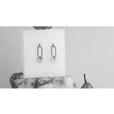 [s925post] ハートチェーンピアス