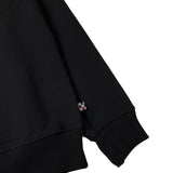 HAND SIGN SWEAT SHIRT BLACK (6614596747382)
