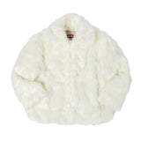 Popo fur jacket WHITE