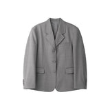 BASIC SINGLE JACKET (GREY)