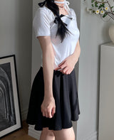 プリンセスホルターリボンチョーカーショートスリーブ / Princess Halter Ribbon Choker Short Sleeve