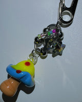 Trippy mushroom keychain.04 (8type)