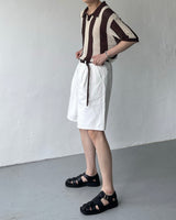 OA クロッフルカラーニットウェア / OA Croffle Collar Knitwear (4 colors)