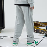 ストレートフィットスウェットパンツ/STRAIGHT-FIT SWEAT PANTS-MELANGE GREY