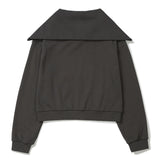 Bigcollar Half Zip up [CHARCOAL] (6618911998070)