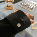 ASCLO Snap Button Hood Coat (2color) (6685981737078)