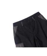 BN HBT Contrast Cargo Pants (Black)