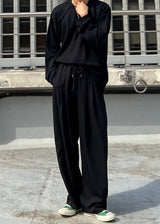 バルーンビッグワイドストリングパンツ / Balloon Big Wide String Pants 3COLOR