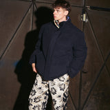 ソーラーボールフラワーフレイムリバーシブルダウンジャケット/SOLARBALL FLOWER FLAME REVERSIBLE PUFFER BLACK