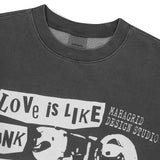 LOVE PUNK PIGMENT SWEATSHIRT