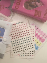 パステルデイリーステッカーセット/Pastel Diary Sticker Set