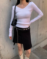Back cross knit