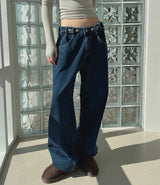 ネイビービジョデニムパンツ/no.3452 Navy Bijo Denim Pants