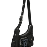 Ribbon hobo bag_black
