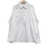シルキーカフスピンタックシャツ (3 color)