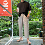 LMN Summer Ice Cropped Wide Pants (5 colors)