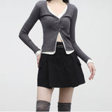 Weevil cargo pleated skirt