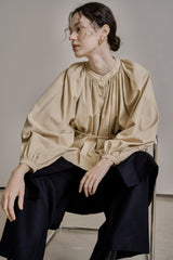 ウールツイルセットアップスカート/WOOL TWILL SETUP SKIRT_NAVY