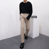 マーガレットセミワイドスラックス/SI Margaret Semi-Wide Slacks (set-up / 5 colors)