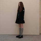 Black Cancan Mini Skirts