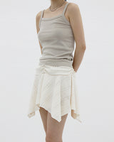 パンジーフレアスカート / Pansy flare skirt (2color)