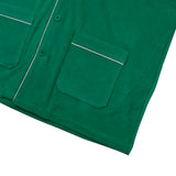 パイピングテリーショートスリーブシャツ/[UNISEX] Piped Terry Short-Sleeved Shirt (Green)